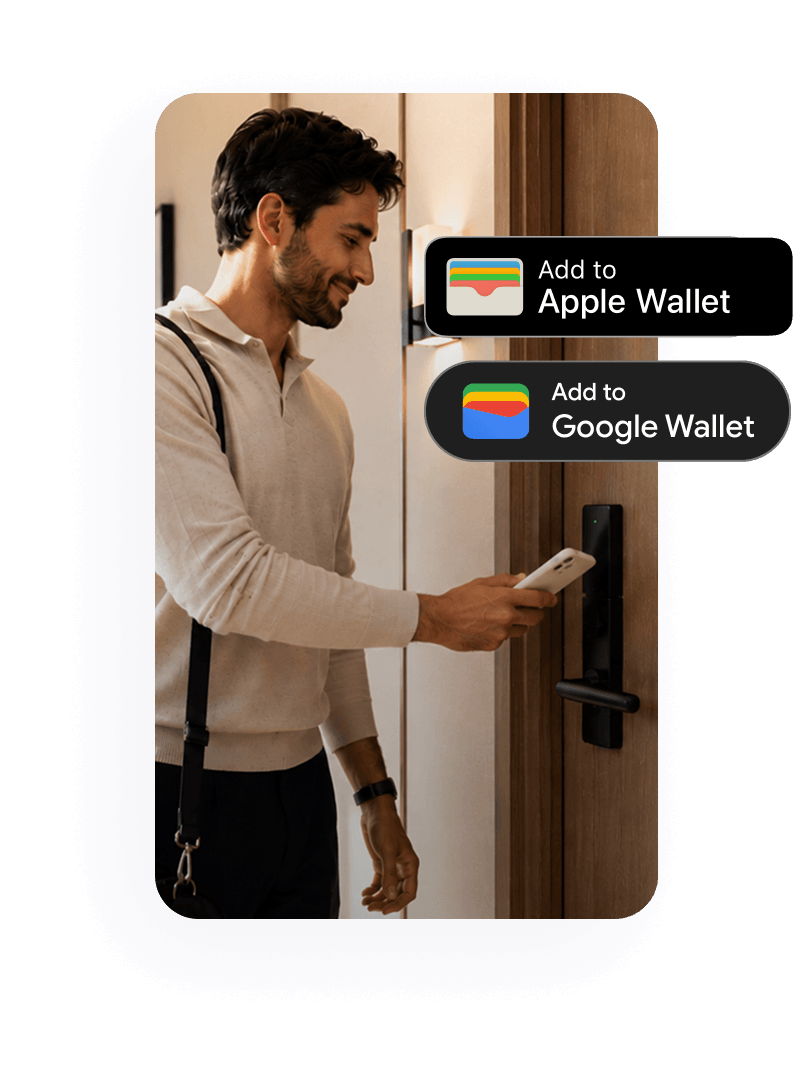 Wallet keys in use